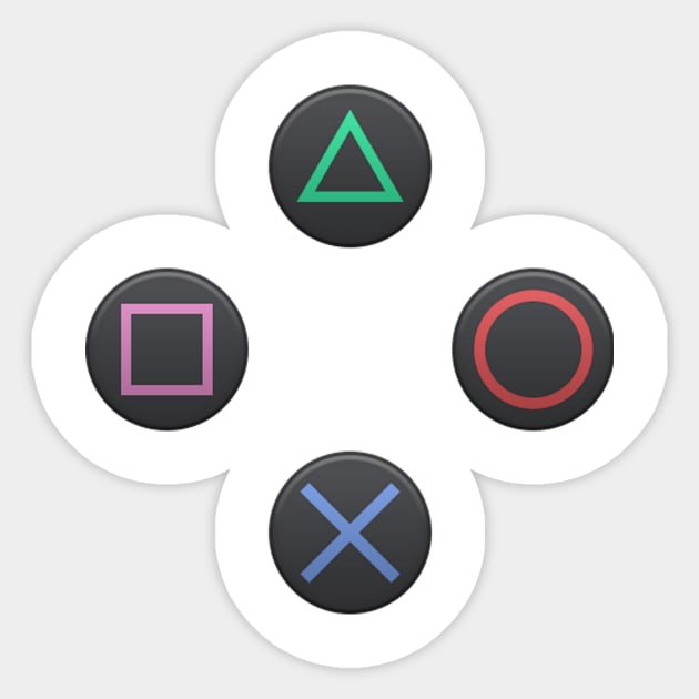 Buttons on a playstation controller online